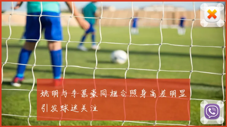 姚明与李慕豪同框合照身高差明显引发球迷关注