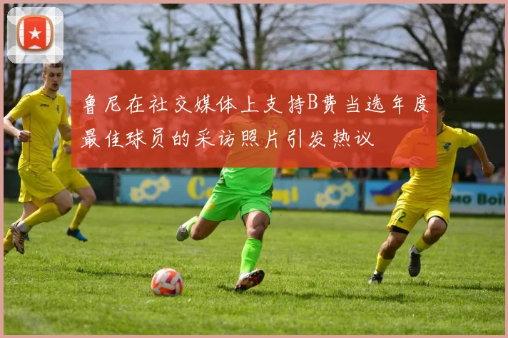 鲁尼在社交媒体上支持B费当选年度最佳球员的采访照片引发热议
